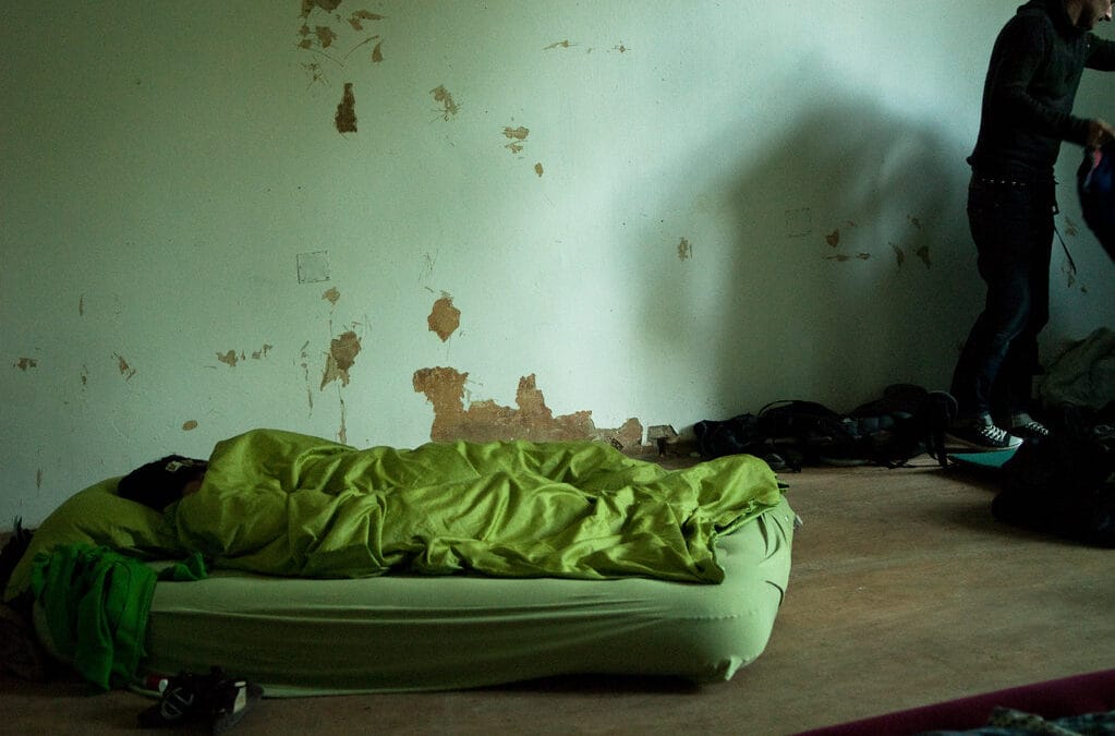 A bed made up for a good night of sleep