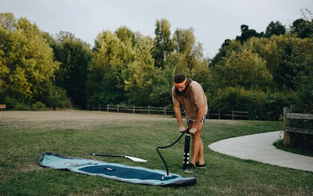 Inflatable paddle boards