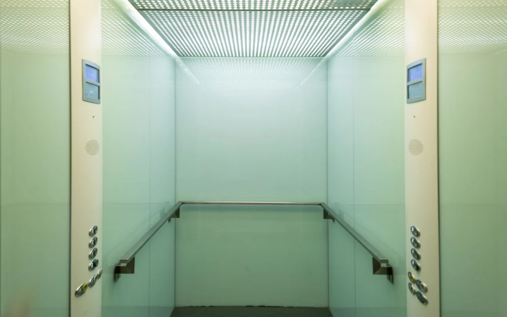 Home lift installation