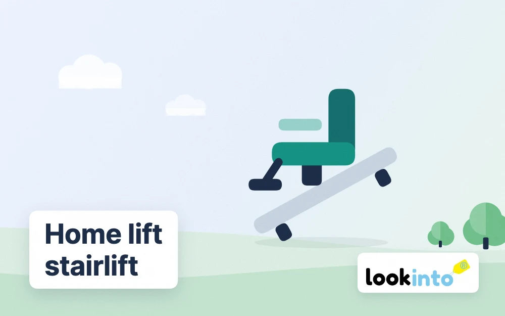 Home lift stairlift