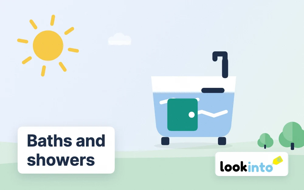 Baths and showers