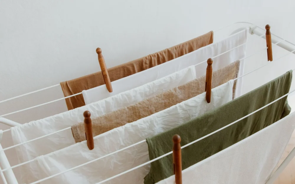 heated clothes airer